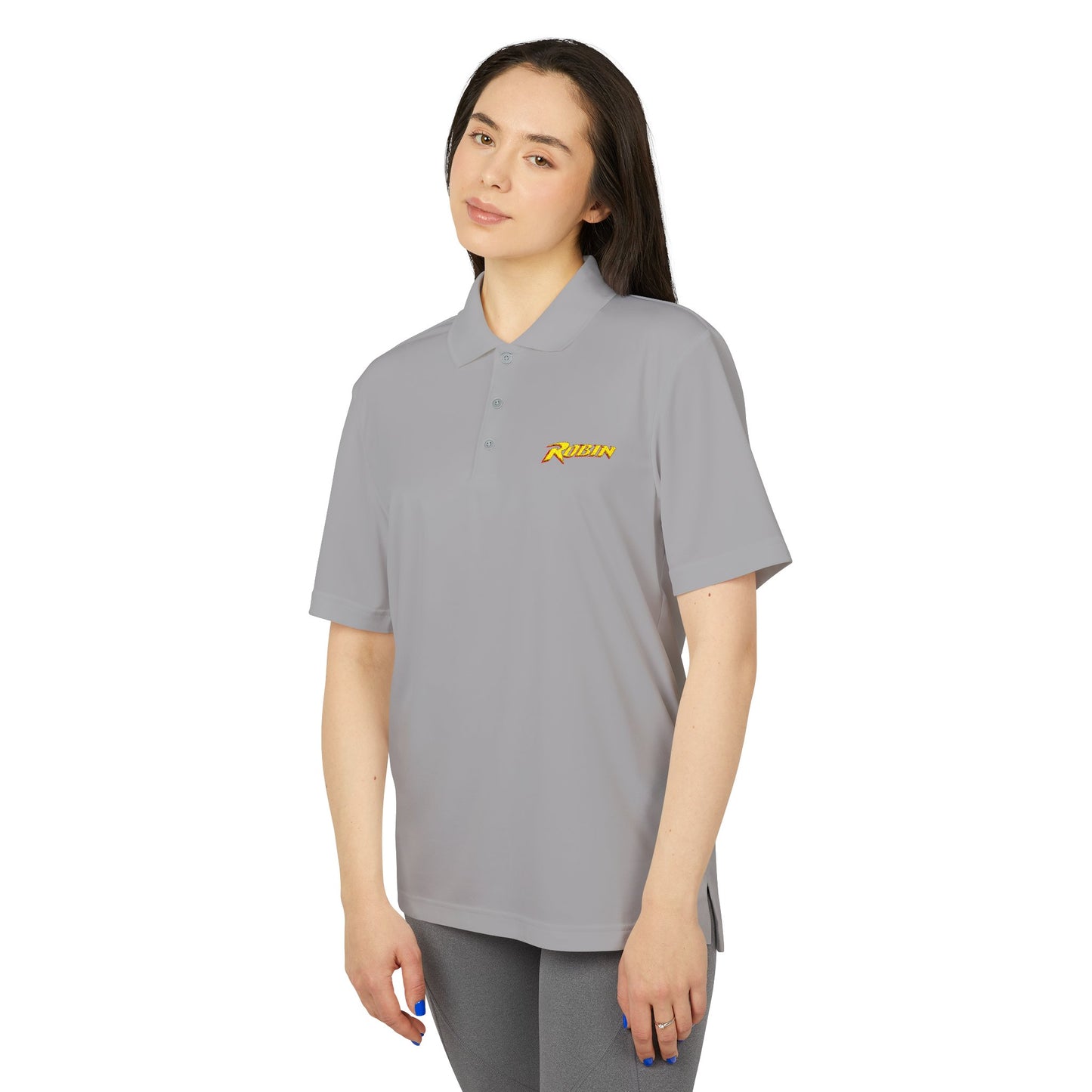 Robin Logo Adidas Performance Polo