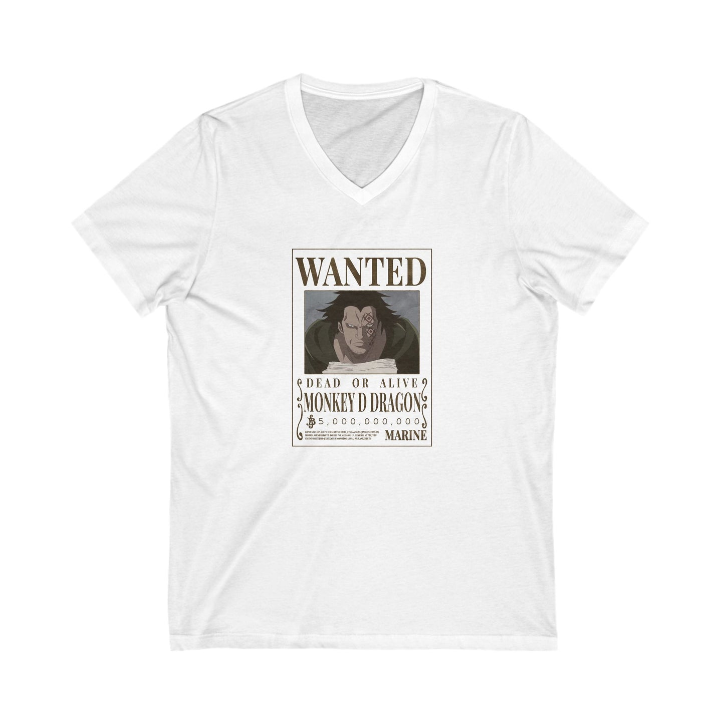One Piece Wanted Monkey D Dragon T-Shirt