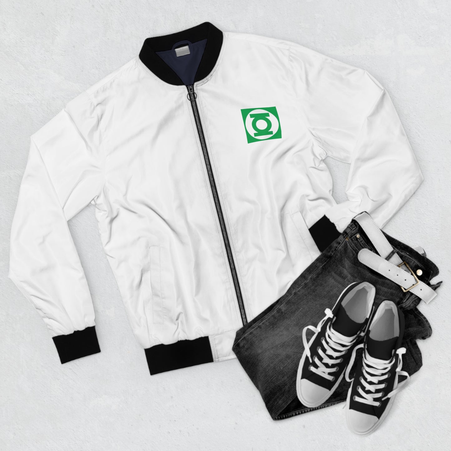 Green Lantern Men's Bomber Jacket