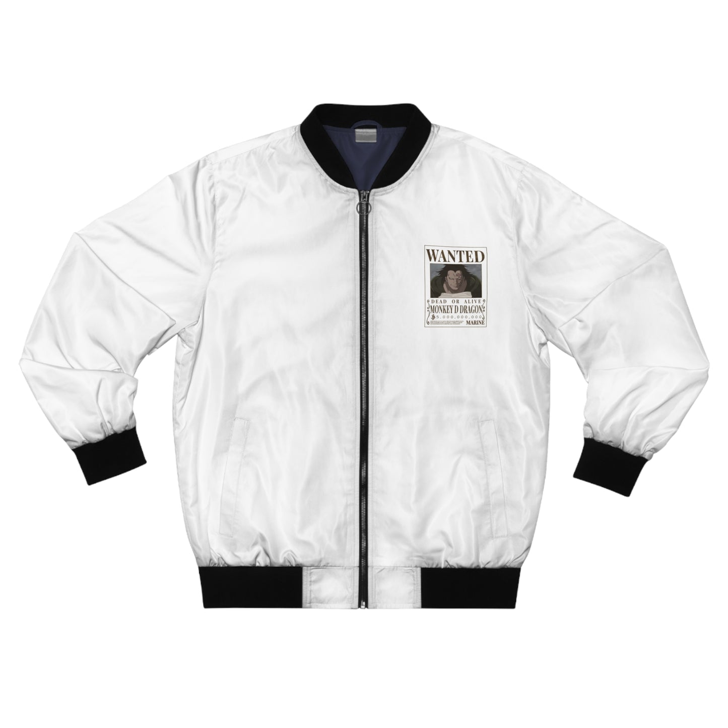One Piece Wanted Monkey D Dragon Men's Bomber Jacket