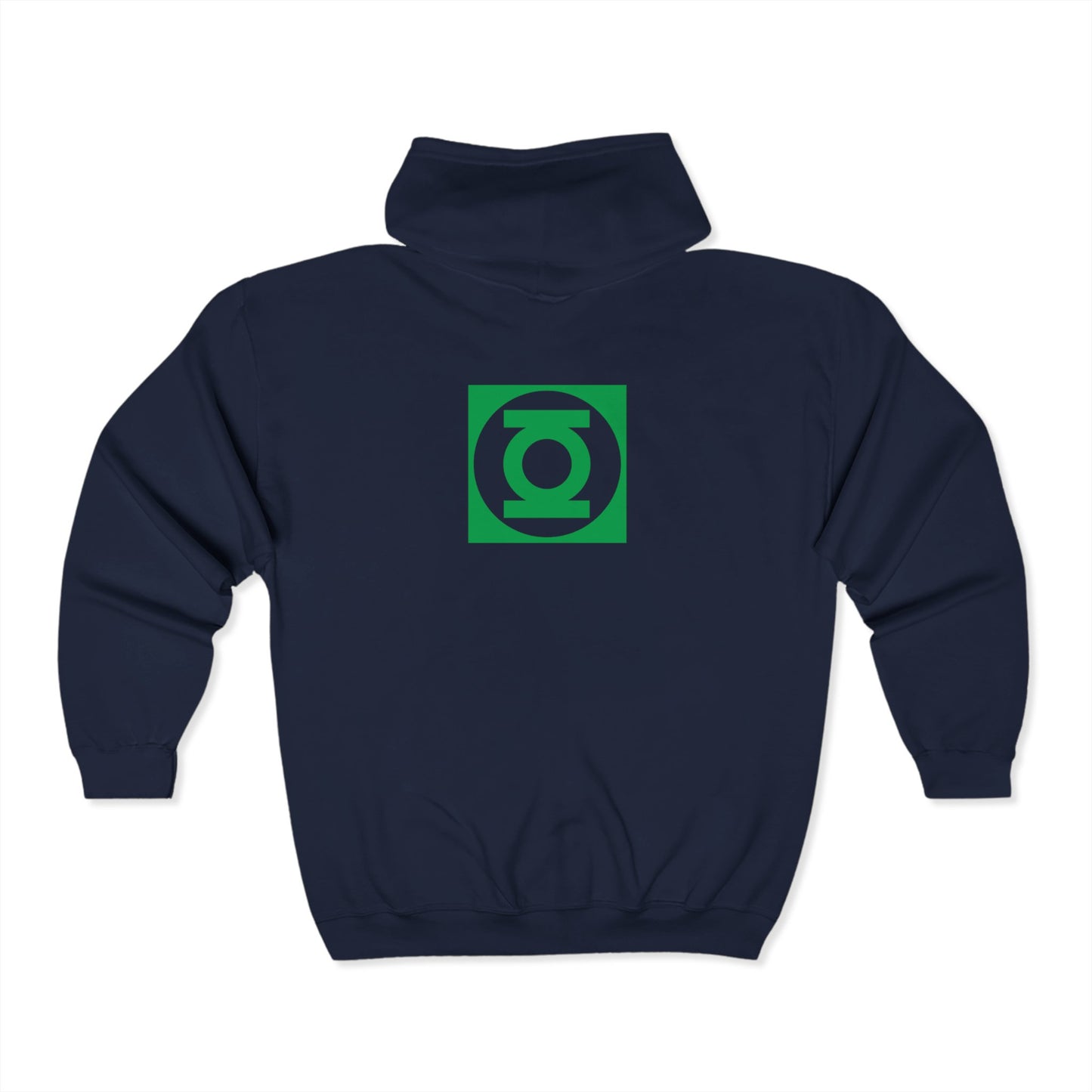 Green Lantern Adult Zip-Up Hoodie