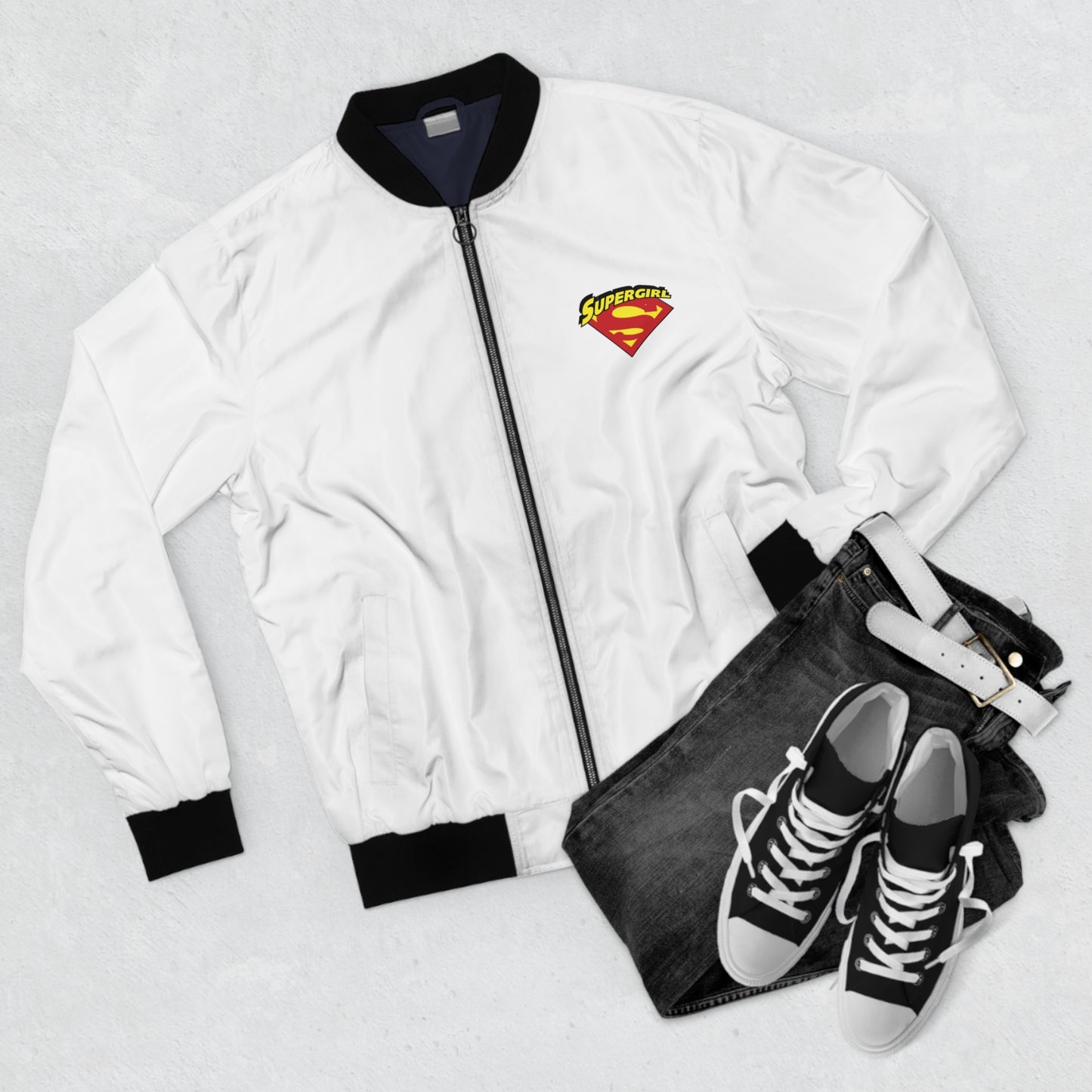 Supergirl Men's Bomber Jacket