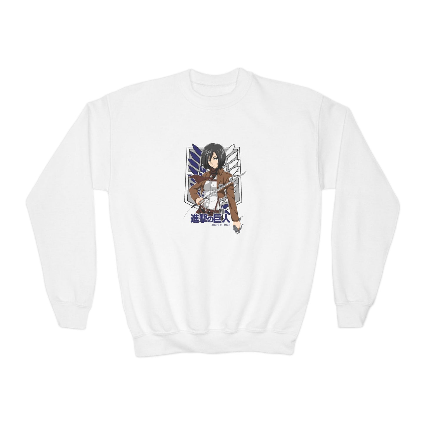 Mikasa Attack On Titan Youth Sweatshirt
