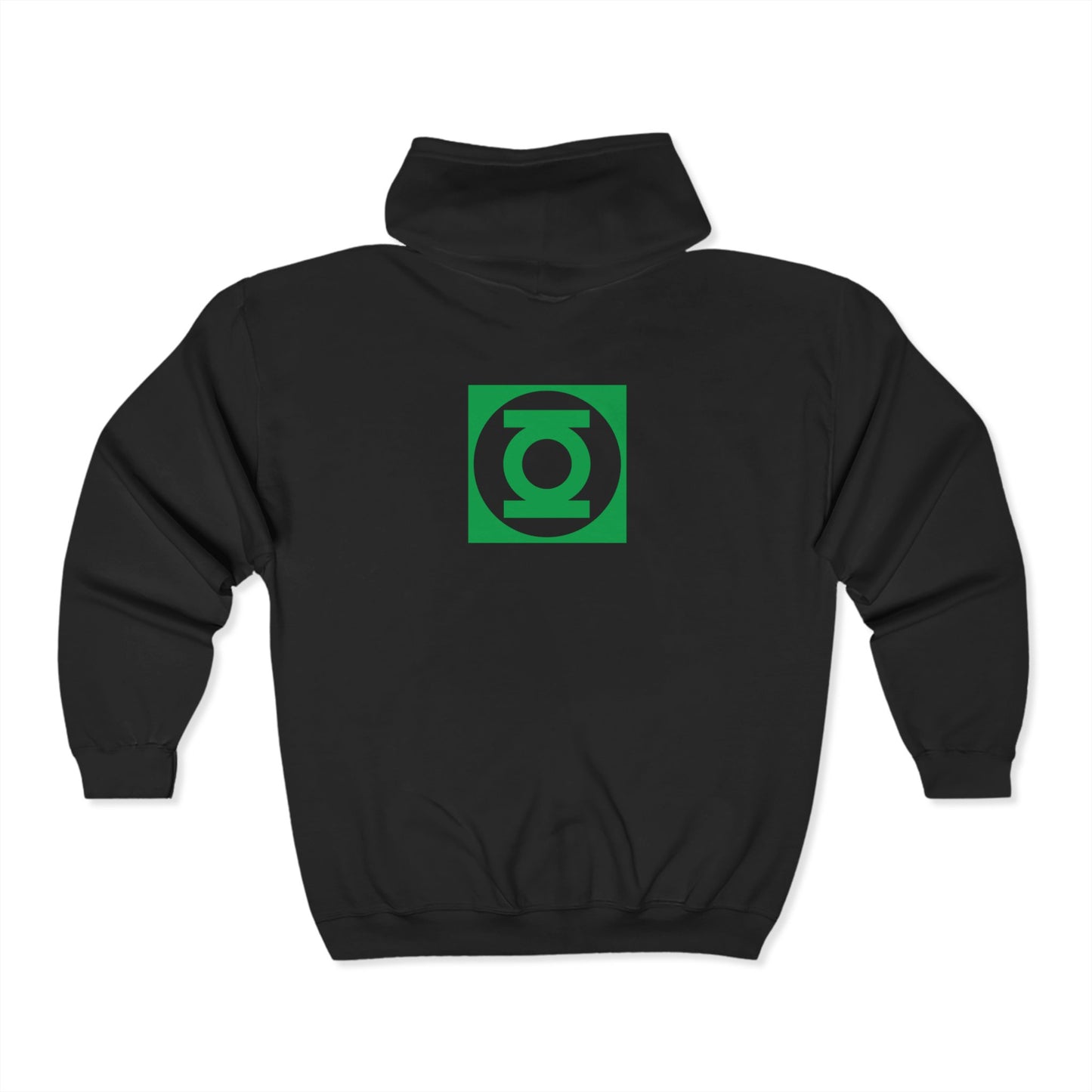 Green Lantern Adult Zip-Up Hoodie