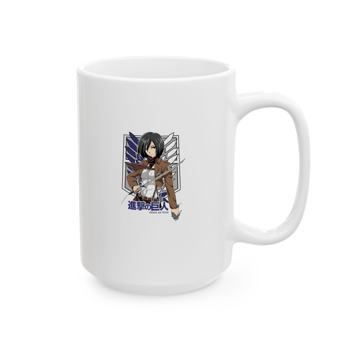 Mikasa Attack On Titan Ceramic Mug