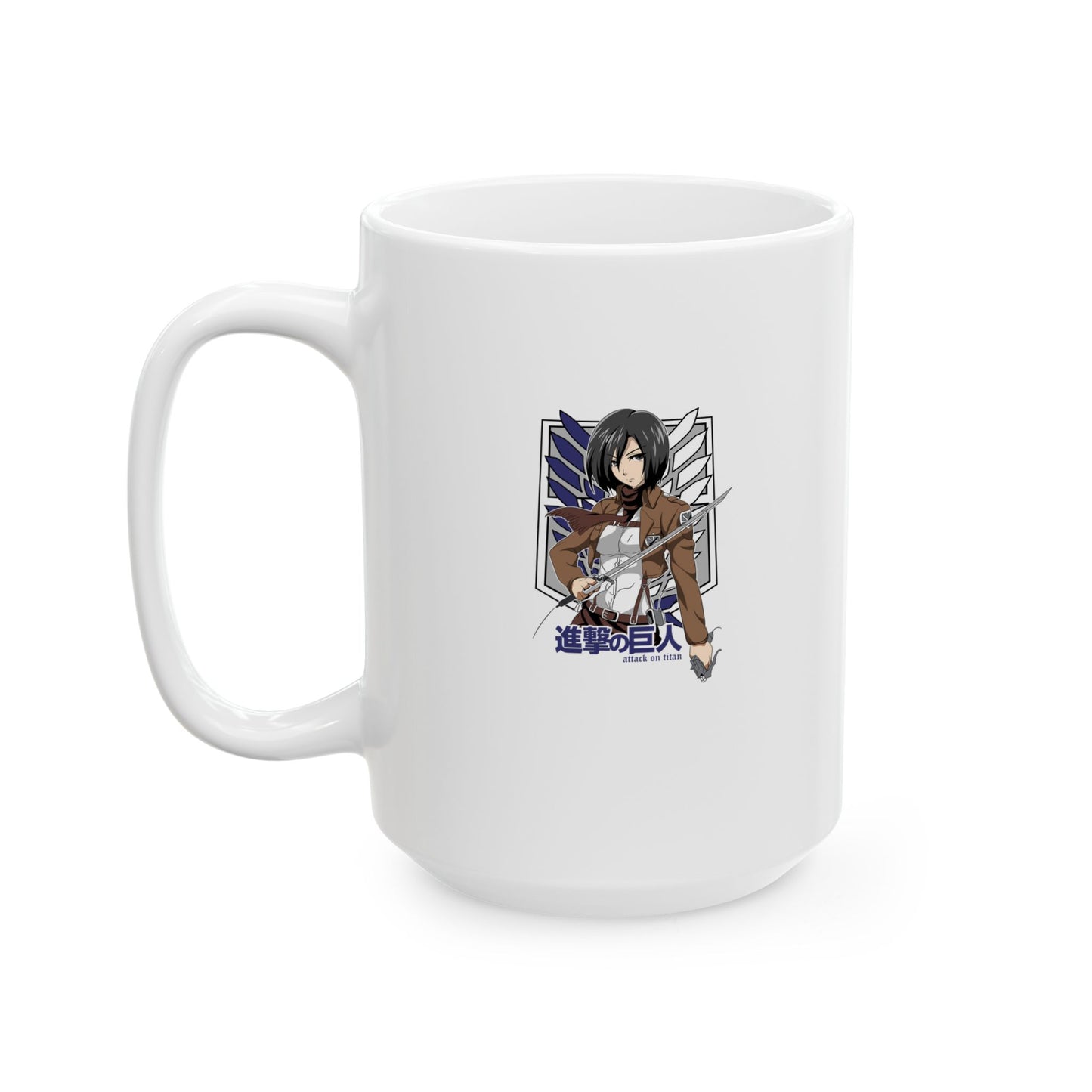 Mikasa Attack On Titan Ceramic Mug