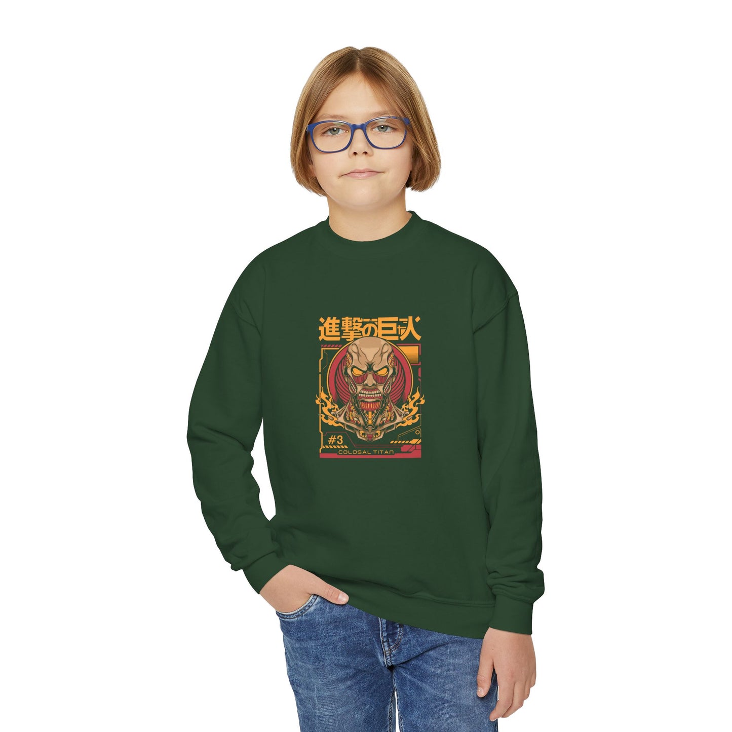 Colossal Titan Youth Sweatshirt