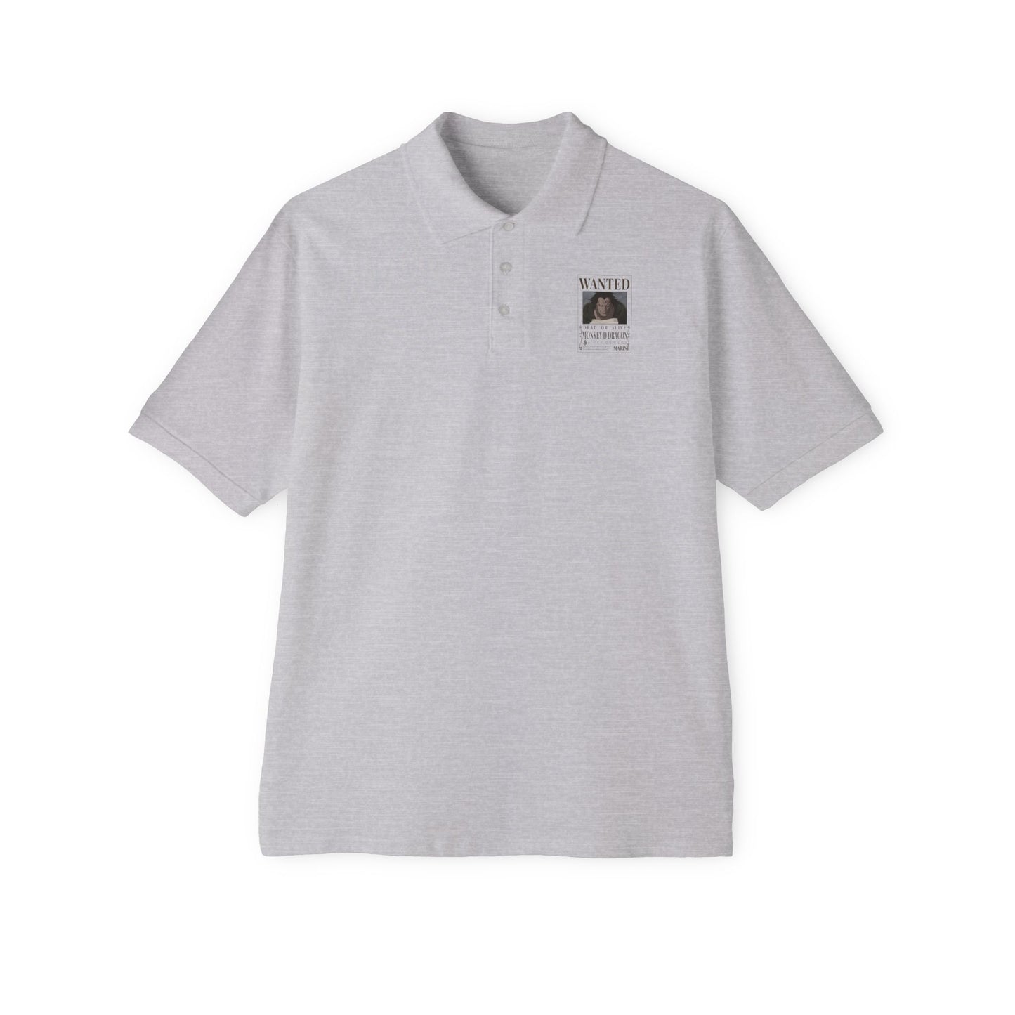 One Piece Wanted Monkey D Dragon Polo Shirt
