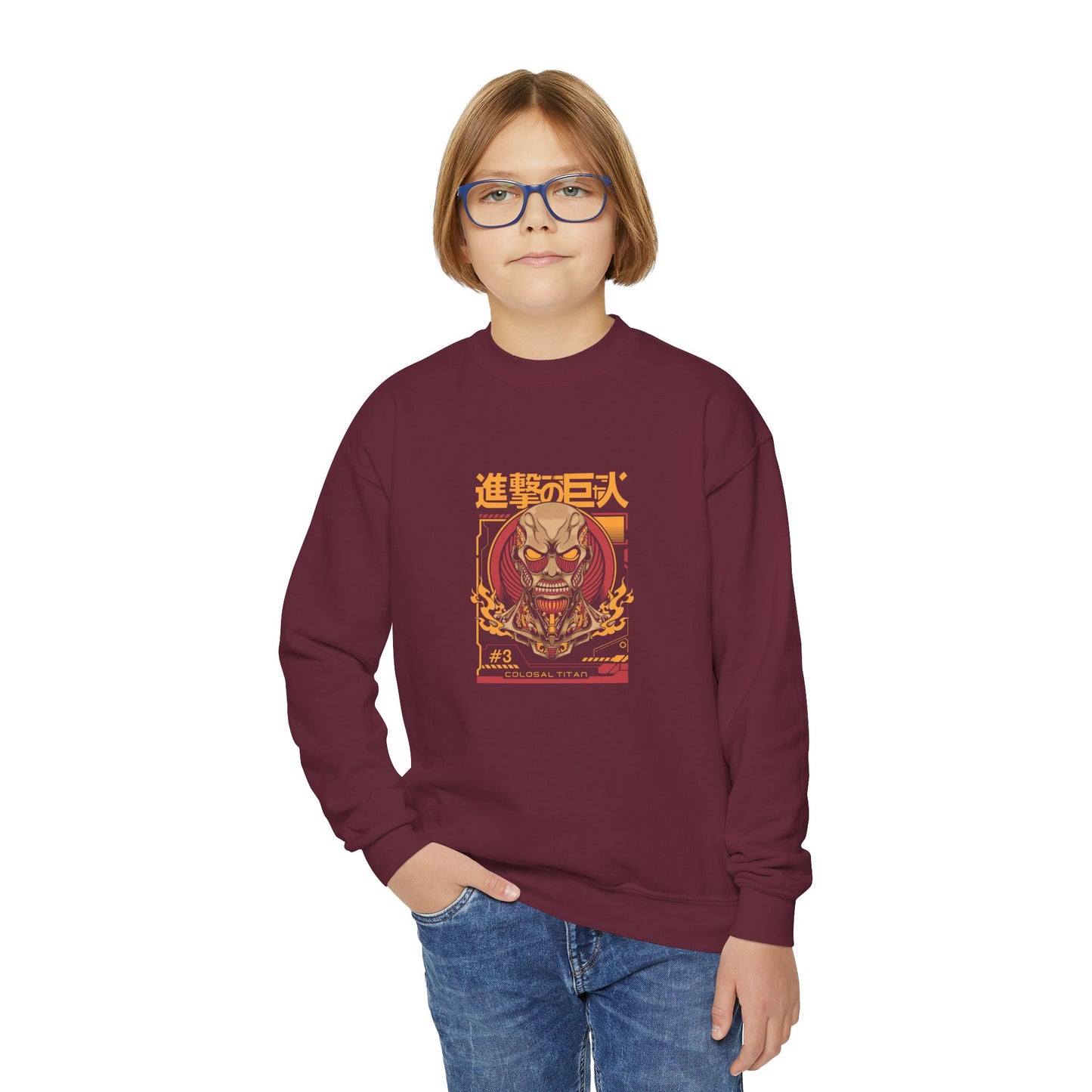 Colossal Titan Youth Sweatshirt