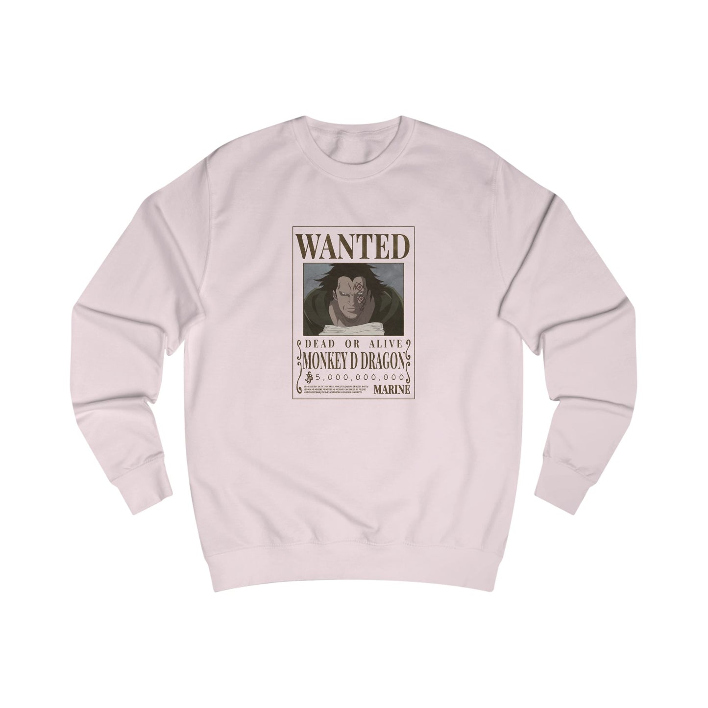 One Piece Wanted Monkey D Dragon Adult Sweatshirt