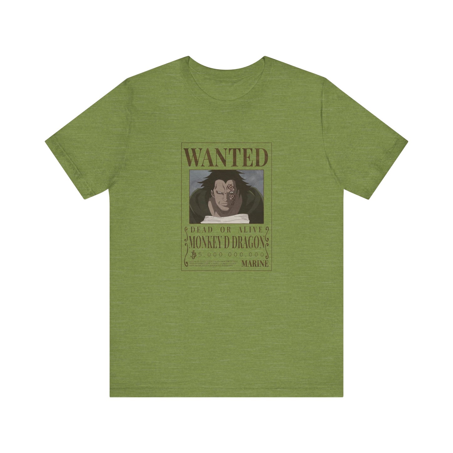 One Piece Wanted Monkey D Dragon Adult T-Shirt