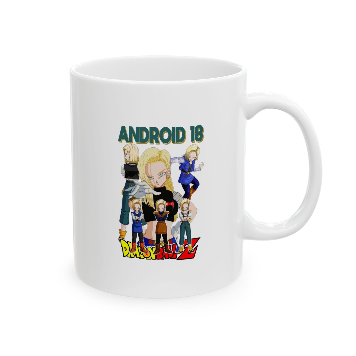 Android 18-Dragon Ball Z Ceramic Mug