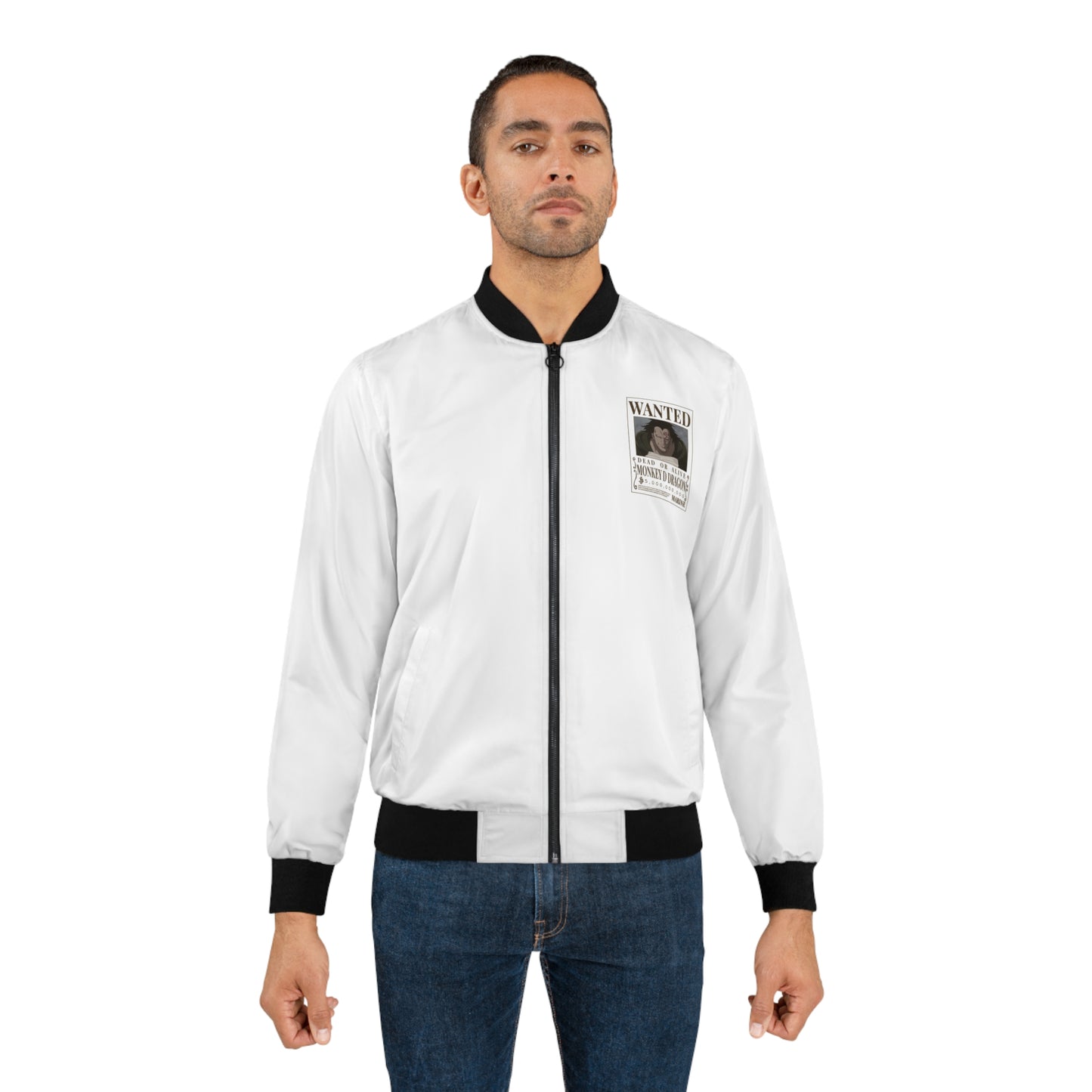 One Piece Wanted Monkey D Dragon Men's Bomber Jacket