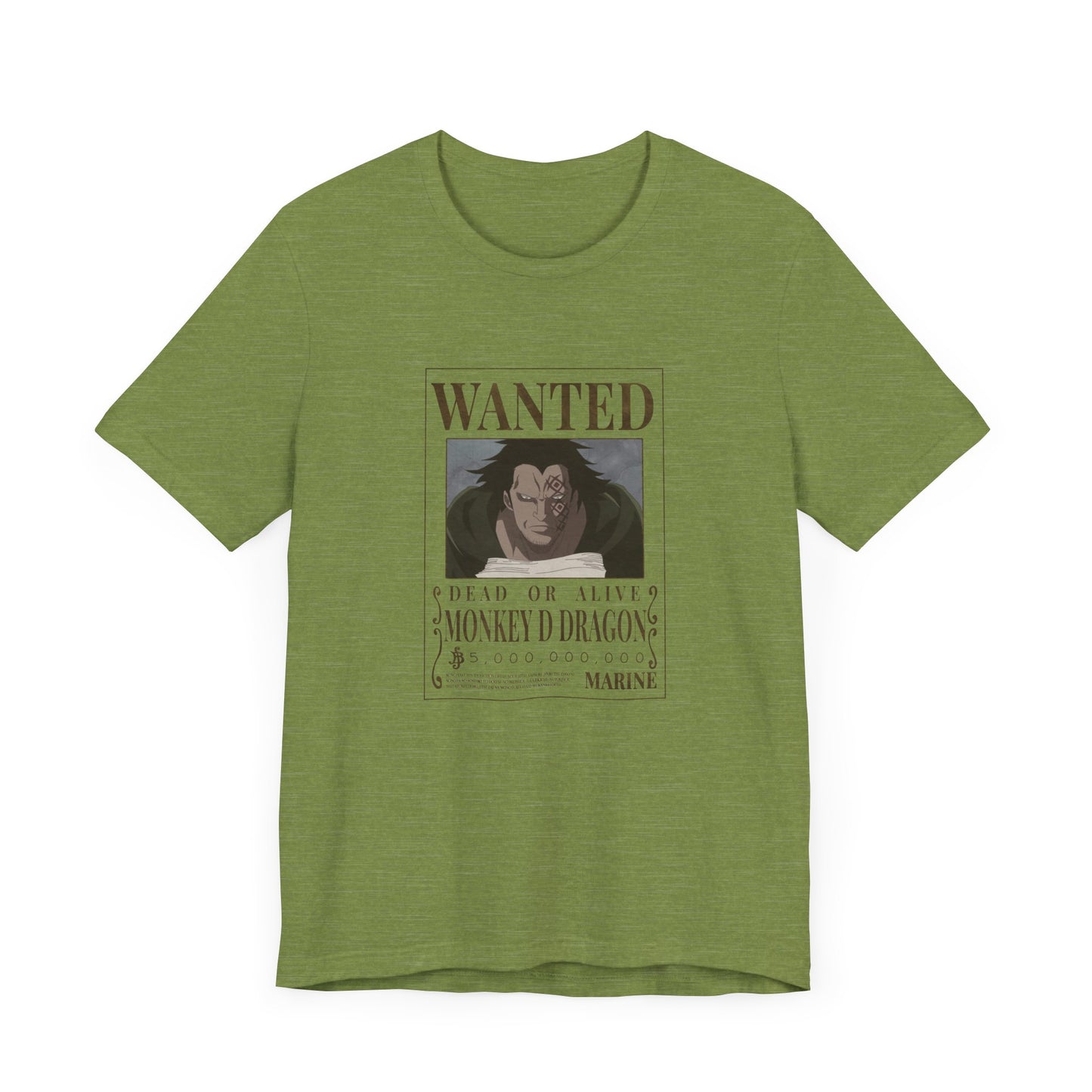 One Piece Wanted Monkey D Dragon Adult T-Shirt