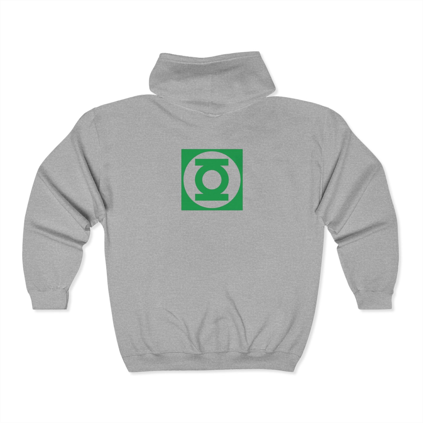 Green Lantern Adult Zip-Up Hoodie