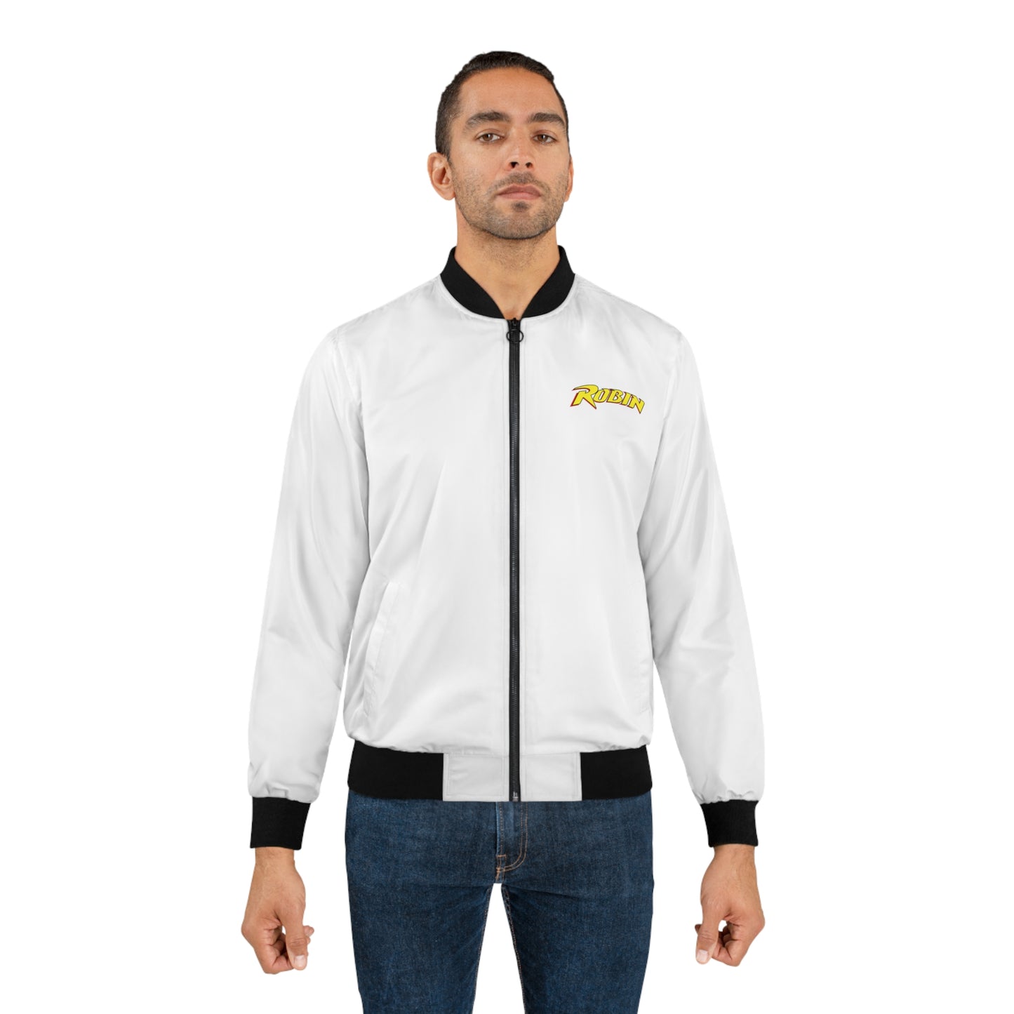 Robin Logo Men's Bomber Jacket