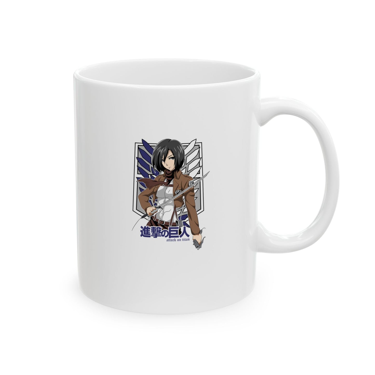 Mikasa Attack On Titan Ceramic Mug