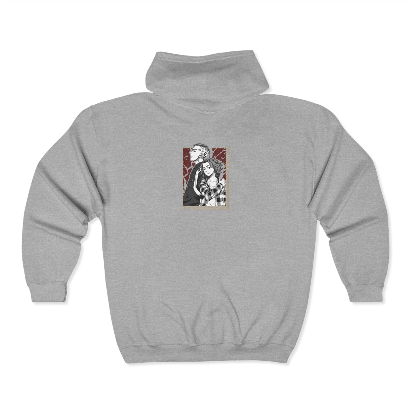Mikey/Draken-Tokyo Revengers Adult Zip-Up Hoodie