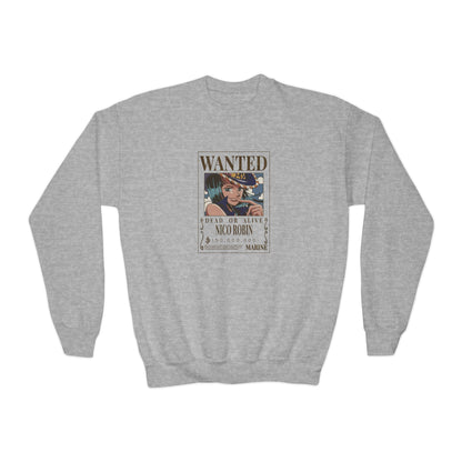 One Piece Wanted Nico Robin Youth Sweatshirt