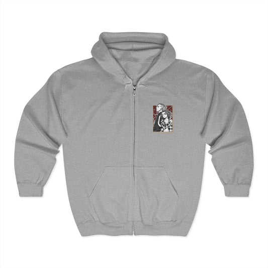 Mikey/Draken-Tokyo Revengers Adult Zip-Up Hoodie