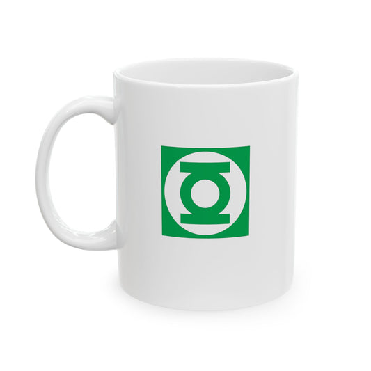 Green Lantern Ceramic Mug