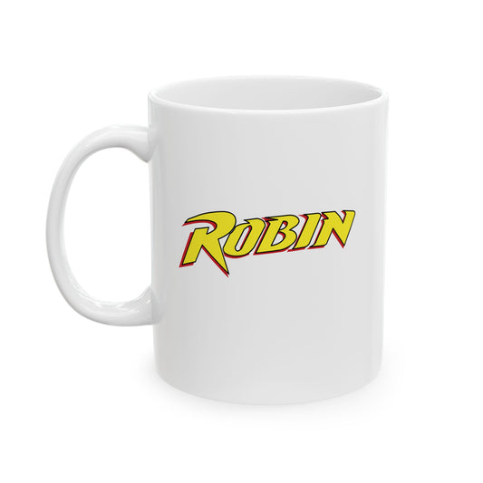 Robin Logo Ceramic Mug