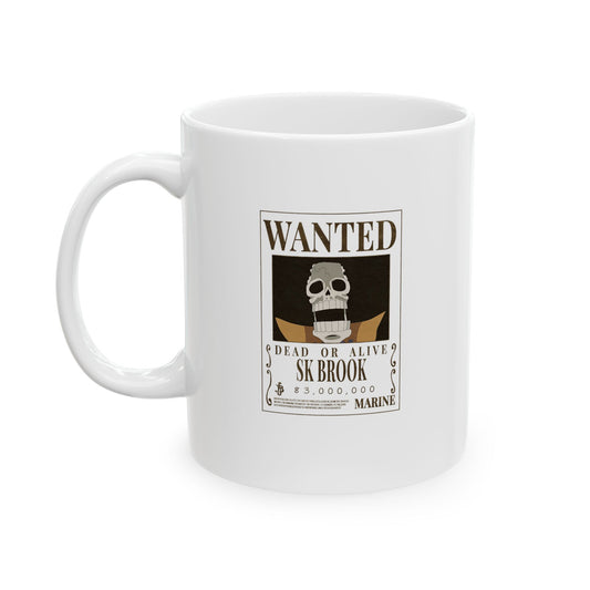 One Piece Wanted SK Brook Ceramic Mug