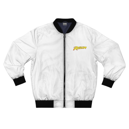 Robin Logo Men's Bomber Jacket